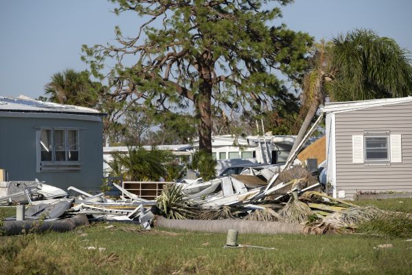 Double Wide Demolition in Cape Coral